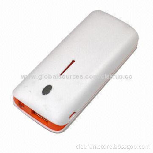 Portable Power Bank, from 4,400mAh to 5,200mAh, Power Supply for Samsung S5 and iPhone iPad